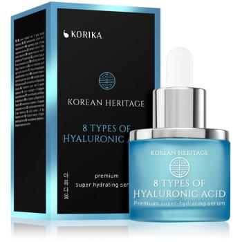 KORIKA Korean Heritage 8 Types of Hyaluronic Acid Premium Super Hydrating Serum nawilżające serum do twarzy z 8 rodzajami kwasu hialuronowego Hydratin