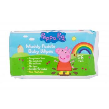 Peppa Pig Peppa Baby Wipes 56 szt chusteczki oczyszczające dla dzieci Uszkodzone opakowanie