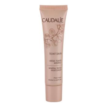 Caudalie Teint Divin Mineral Tinted Moisturizer 30 ml krem do twarzy na dzień dla kobiet Medium/Dark