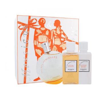 Hermes Eau Des Merveilles zestaw Edt 100ml + 40ml Balsam + 40ml Żel pod prysznic dla kobiet