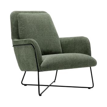 Zielony fotel Oliver – Sits