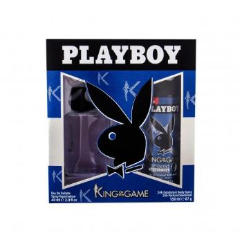Playboy King of the Game For Him zestaw Edt 60 ml + Dezodorant 150 ml dla mężczyzn