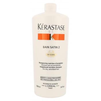 Kérastase Nutritive Bain Satin 2 Irisome 1000 ml szampon do włosów dla kobiet uszkodzony flakon