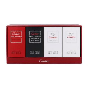 Cartier Mini Set 1 zestaw Edt 4ml Declaration + 4ml Edt Declaration d´Un Soir + 5ml Edt Eau de Cartier + 5ml Edt Eau de Cartier unisex