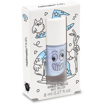 Nailmatic Kids lakier do paznokci dla dzieci odcień Merlin - pearly blue 8 ml