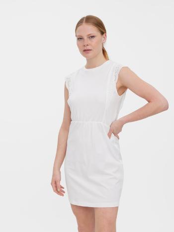 Vero Moda Hollyn Sukienka Biały