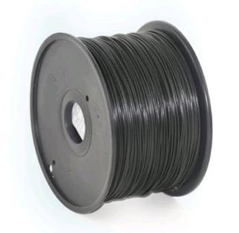 GEMBIRD Filament ABS, 1,75mm, 1kg, czarny