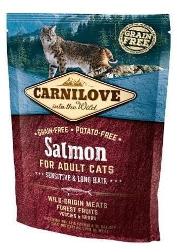 CARNILOVE Sensitive &amp; Long Hair karma dla kota z długim włosem z łososiem 400 g