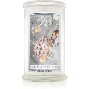 Kringle Candle Aurum & Evergreen świeczka zapachowa 624 g