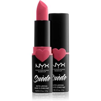 NYX Professional Makeup Suede Matte Lipstick szminka matująca odcień 27 Cannes 3.5 g