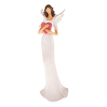 Dekoracyjna figurka aniołka Dakls, wys. 30 cm