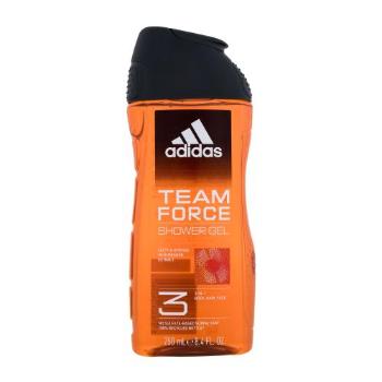 Adidas Team Force Shower Gel 3-In-1 250 ml żel pod prysznic dla mężczyzn