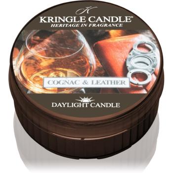 Kringle Candle Brandy & Leather świeczka typu tealight 42 g