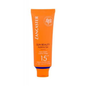 Lancaster Sun Beauty Face Cream SPF15 50 ml preparat do opalania twarzy dla kobiet