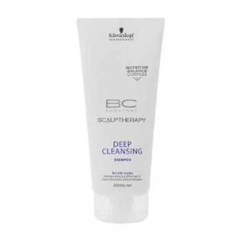 Schwarzkopf Professional BC Bonacure Scalp Therapy Deep Cleansing Foaming Face Wash 200 ml szampon do włosów dla kobiet