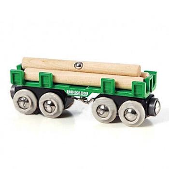 BRIO Wagon z drewnem