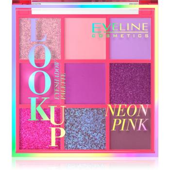 Eveline Cosmetics Look Up Neon Pink paleta cieni do powiek 10,8 g