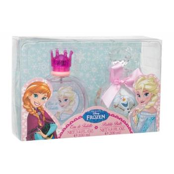 Disney Frozen zestaw Edt100 ml + Pianka do kąpieli 200 ml dla dzieci Uszkodzone pudełko