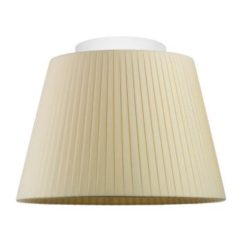 Kremowa lampa sufitowa Sotto Luce KAMI, ⌀ 24 cm