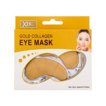 Xpel Gold Collagen Eye Mask 3 szt maseczka na okolice oczu dla kobiet Uszkodzone pudełko