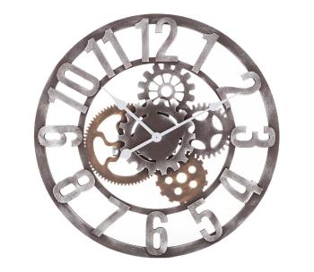 306207 - Zegar ścienny 1xAA śr. 60 cm drewno