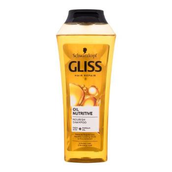 Schwarzkopf Gliss Oil Nutritive Shampoo 400 ml szampon do włosów dla kobiet