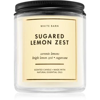Bath & Body Works Sugared Lemon Zest świeczka zapachowa 198 g