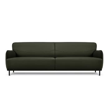 Zielona skórzana sofa Windsor & Co Sofas Neso, 235x90 cm