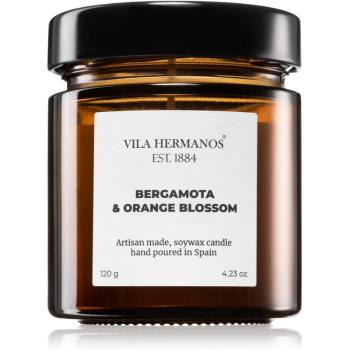 Vila Hermanos Apothecary Bergamot & Orange Blossom świeczka zapachowa 120 g