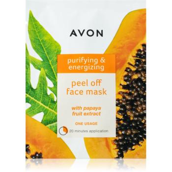 Avon Face Mask Peel Off maseczka peel-off z papają 8 ml