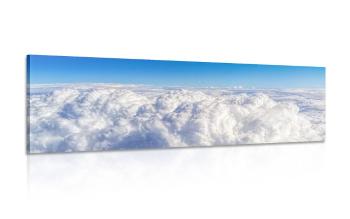 Obraz ponad chmurami - 120x40