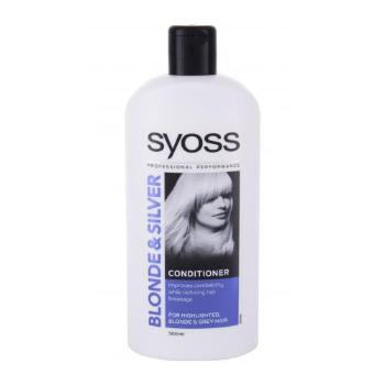 Syoss Blonde & Silver Conditioner 500 ml odżywka dla kobiet