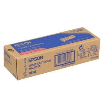 Epson originální toner C13S050628, magenta, 2500str., Epson Aculaser C2900N, O