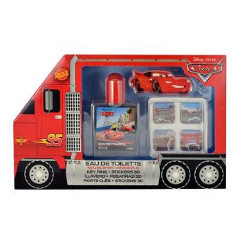 Disney Cars zestaw Edt 50ml + Breloczek + 3D naklejki dla dzieci