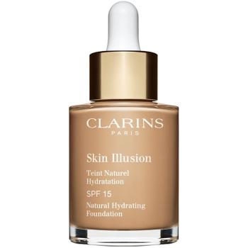 Clarins Skin Illusion Natural Hydrating Foundation rozświetlający podkład nawilżający SPF 15 odcień 111 Auburn 30 ml