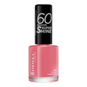 Rimmel London 60 Seconds Super Shine 8 ml lakier do paznokci dla kobiet 405 Rose Libertine