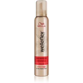 Wella Wellaflex Heat Protection pianka do włosów utrwalająca włosów przed wysoką temperaturą 200 ml
