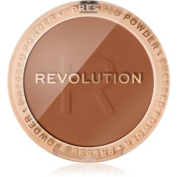 Makeup Revolution Reloaded puder w kompakcie odcień Chestnut 6 g