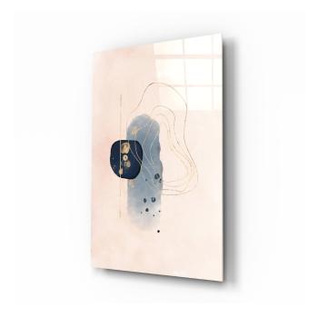 Szklany obraz Insigne Abstract Beige, 46x72 cm