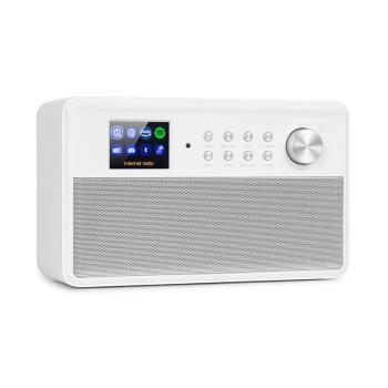 Auna Connect Link, radio Smart, IR/DAB+/FM, Spotify, BT, 2,4" wyświetlacz HCC, białe