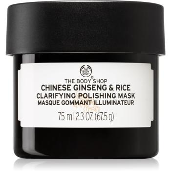 The Body Shop Chinese Ginseng & Rice maseczka rozjaśniająca 75 ml