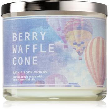Bath & Body Works Berry Waffle Cone świeczka zapachowa I. 411 g