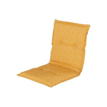 Żółta poduszka na fotel ogrodowy Hartman Bibi, 100x50 cm