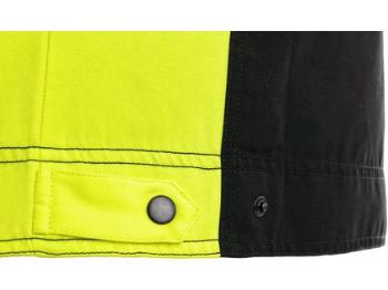 Bluzka CXS SIRIUS BRIGHTON, czarno-żółta, rozmiar 48