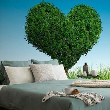 Samoprzylepna tapeta drzewo w kształcie serca - 375x250