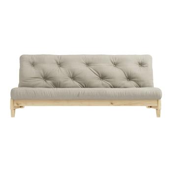 Sofa rozkładana z lnianym pokryciem Karup Design Fresh Natural/Linen