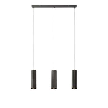 Szara lampa wisząca z metalowym kloszem 68x7 cm Costilla – Markslöjd