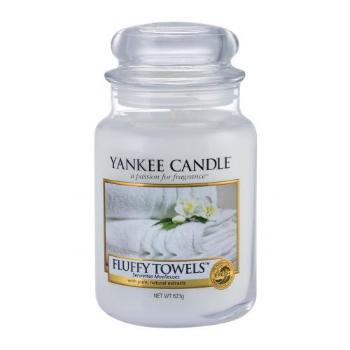 Yankee Candle Fluffy Towels 623 g świeczka zapachowa unisex
