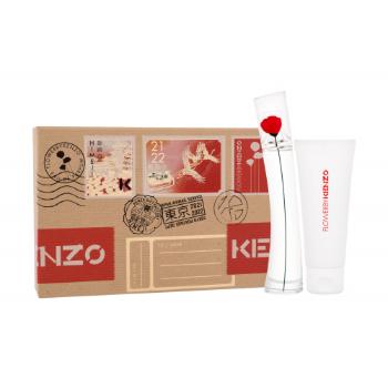 KENZO Flower By Kenzo zestaw Edp 30ml + 75ml Balsam dla kobiet