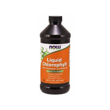 NOW Liquid Chlorophyll - 473ml - Chlorofil w płynieZdrowie i uroda > Detoksykacja Organizmu
